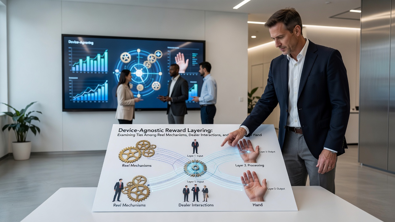 Integration von Live-Dealer-Sitzungen mit Hand-Rankings und Walzenmechanismen auf verschiedenen Geräten