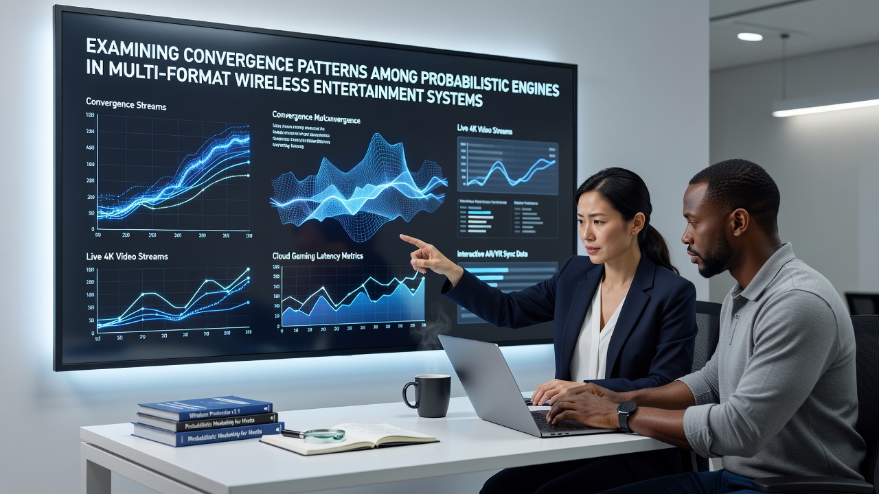 Analyse von Konvergenzmustern in verschiedenen Wireless-Entertainment-Formaten