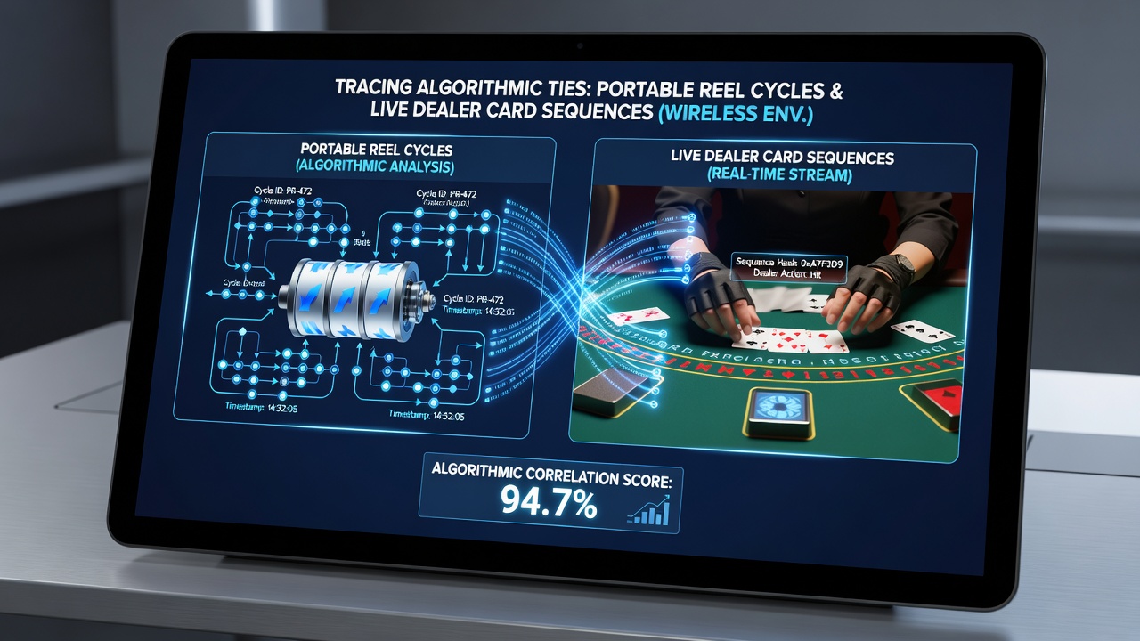 Analyse von Verbindungen zwischen mobilen Slot-Zyklen und Live-Dealer-Ergebnissen in kabellosen Netzwerken